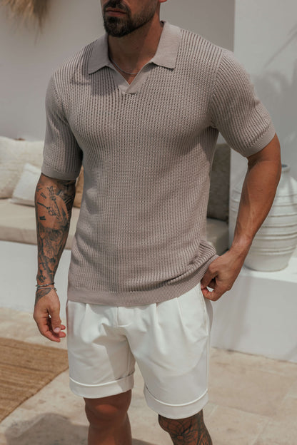 AERO POLO - TAUPE