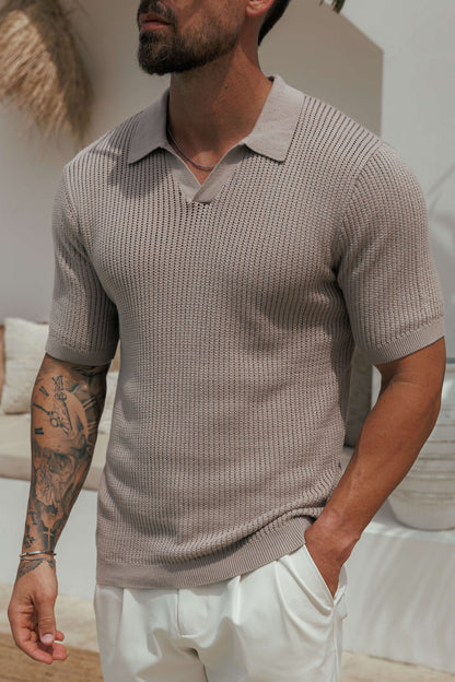 AERO POLO - TAUPE