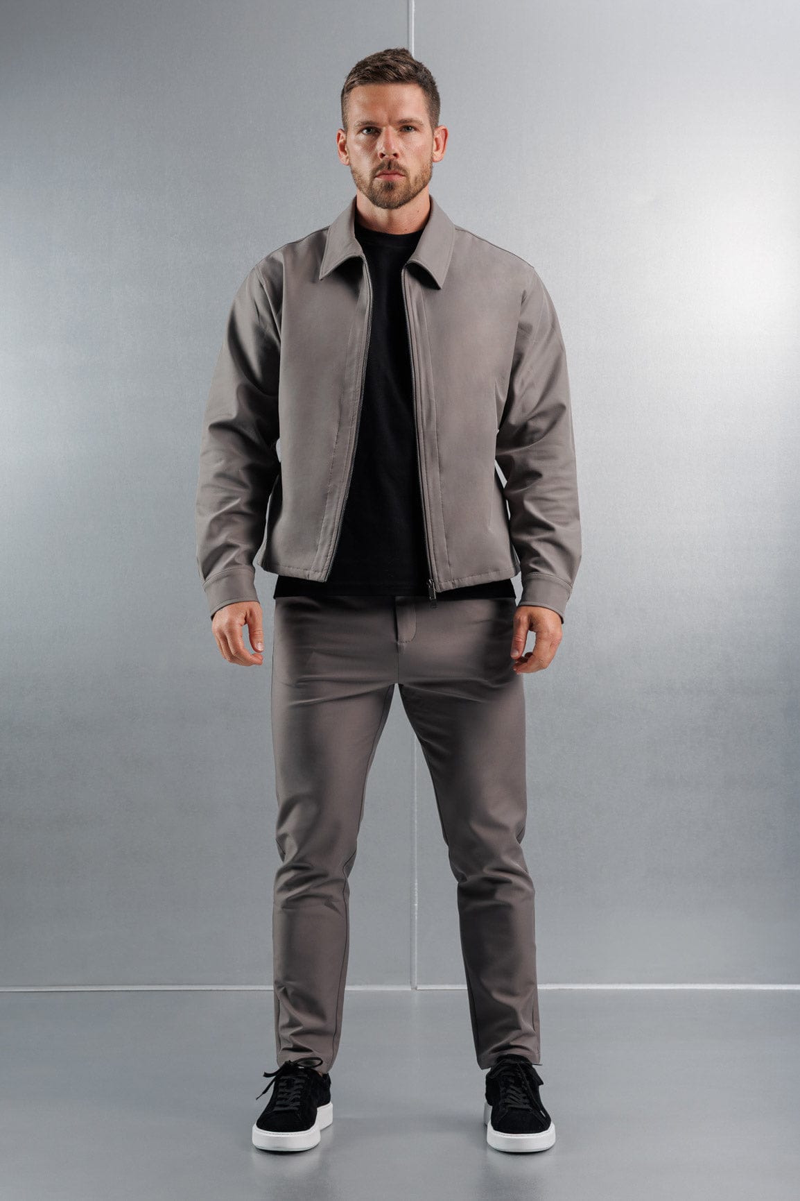 HYBRID JACKET - DARK GREY