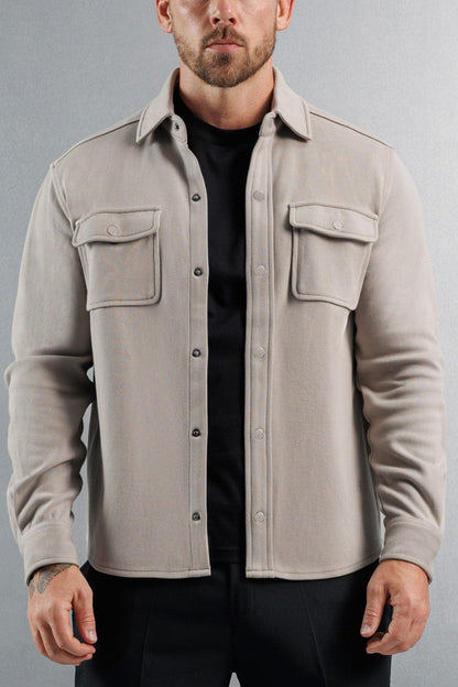 OVERSHIRT - LIGHT GREY