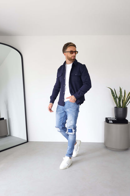 OVERSHIRT - NAVY