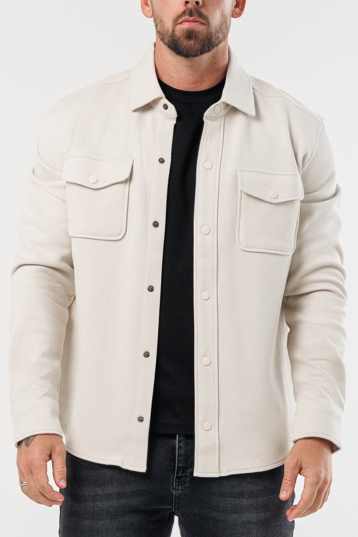 OVERSHIRT - STONE