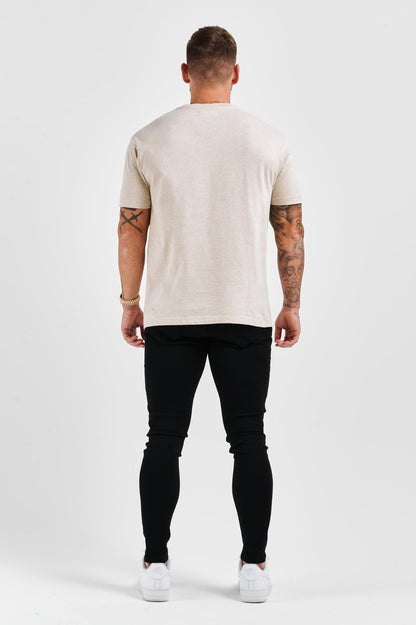 PREMIUM BASICS T-SHIRT (NO LOGO) - FOG
