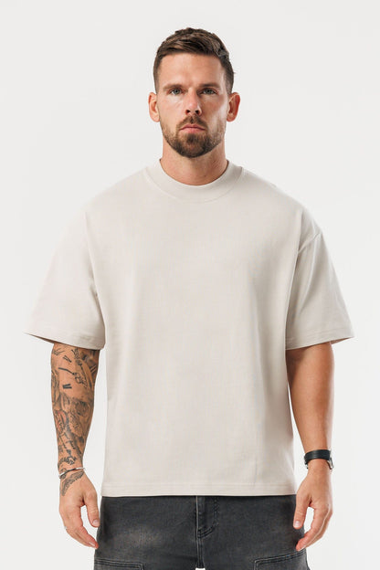 OVERSIZED T-SHIRT - BEIGE