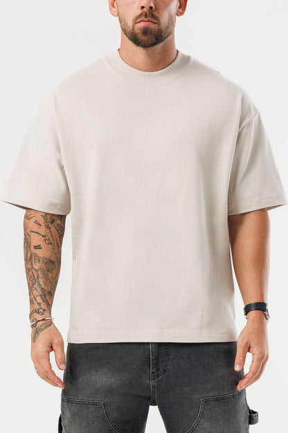 OVERSIZED T-SHIRT - BEIGE