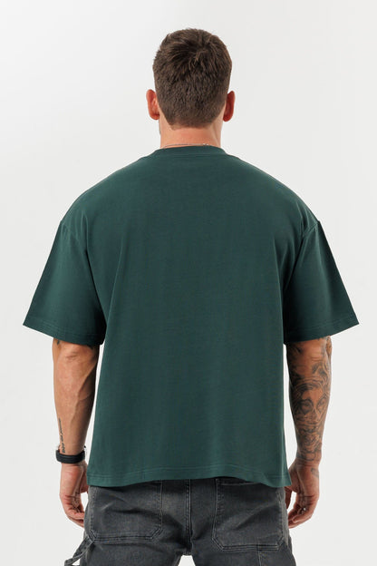 OVERSIZED T-SHIRT - GREEN