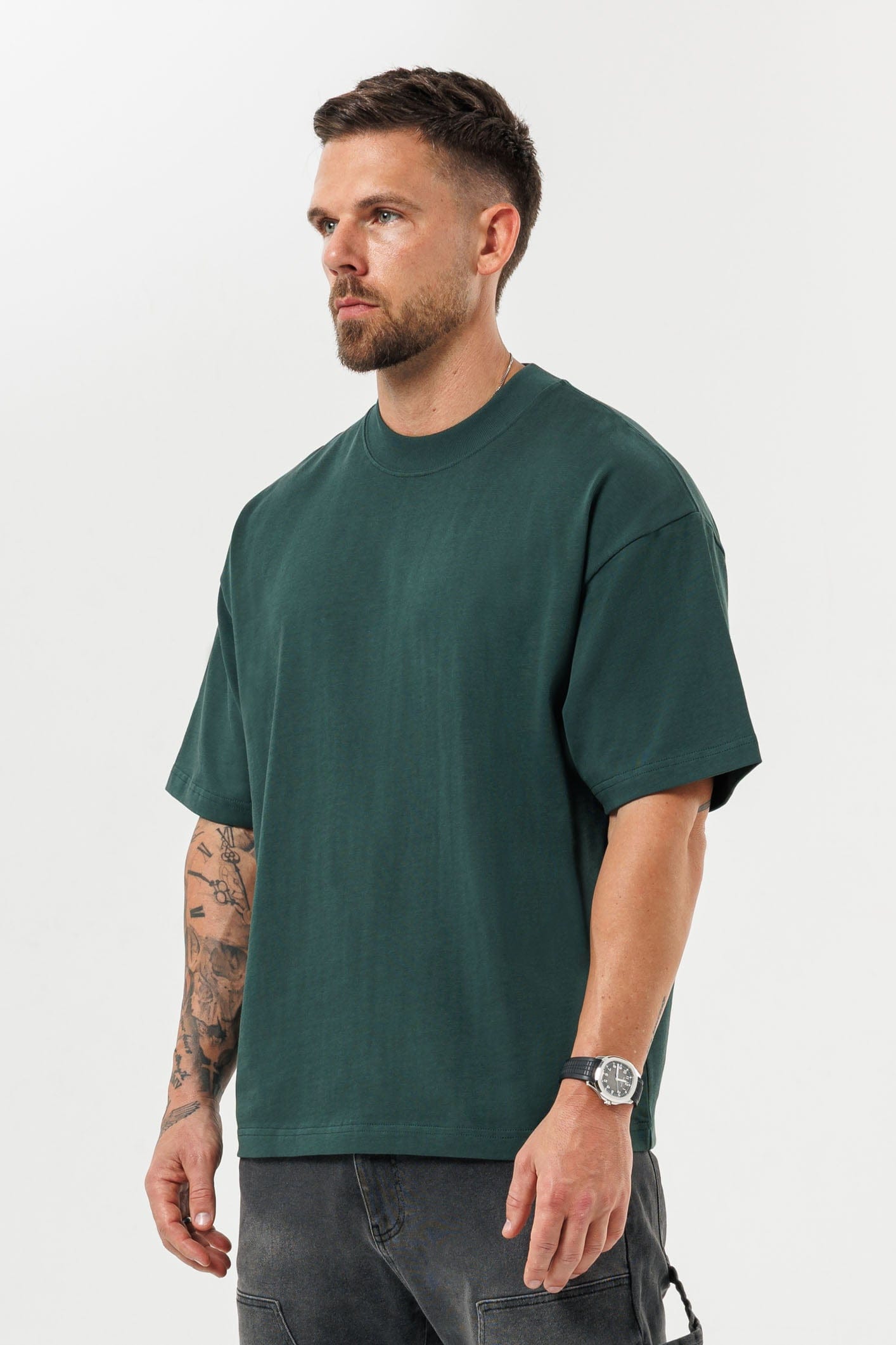 OVERSIZED T-SHIRT - GREEN