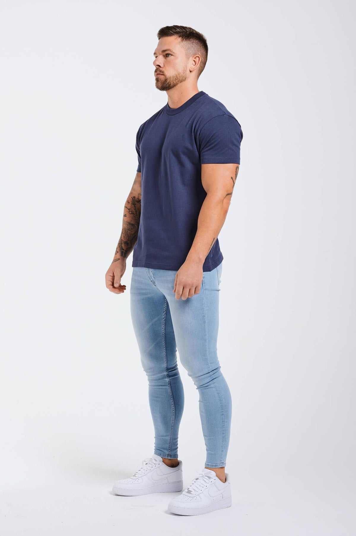 PREMIUM BASICS T-SHIRT - INDIGO NAVY