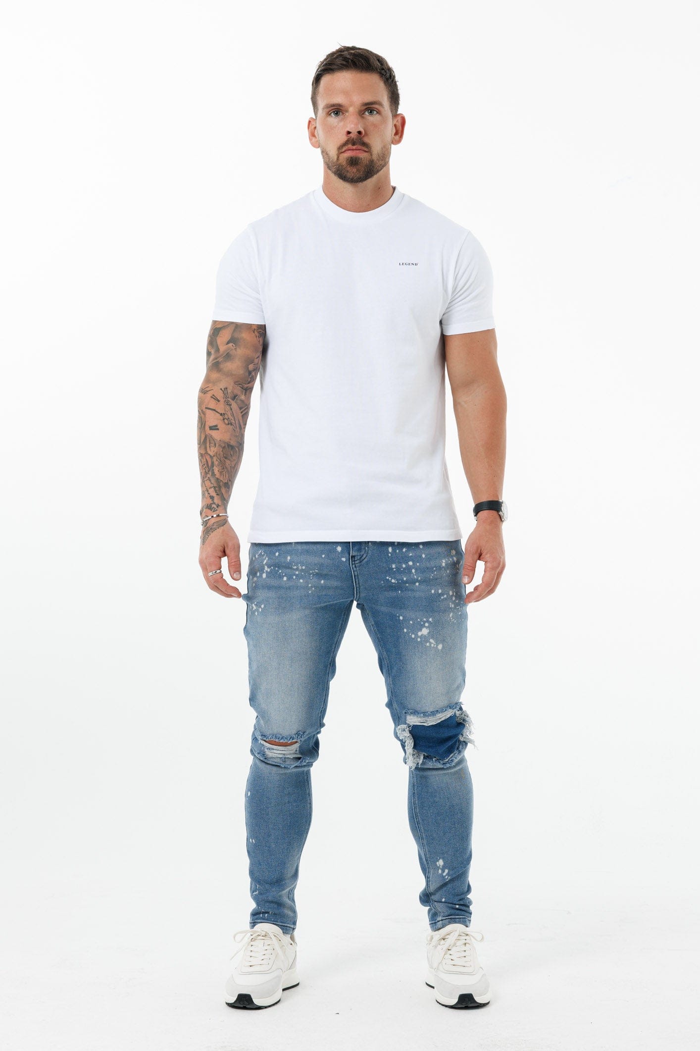 PREMIUM BASICS T-SHIRT - WHITE