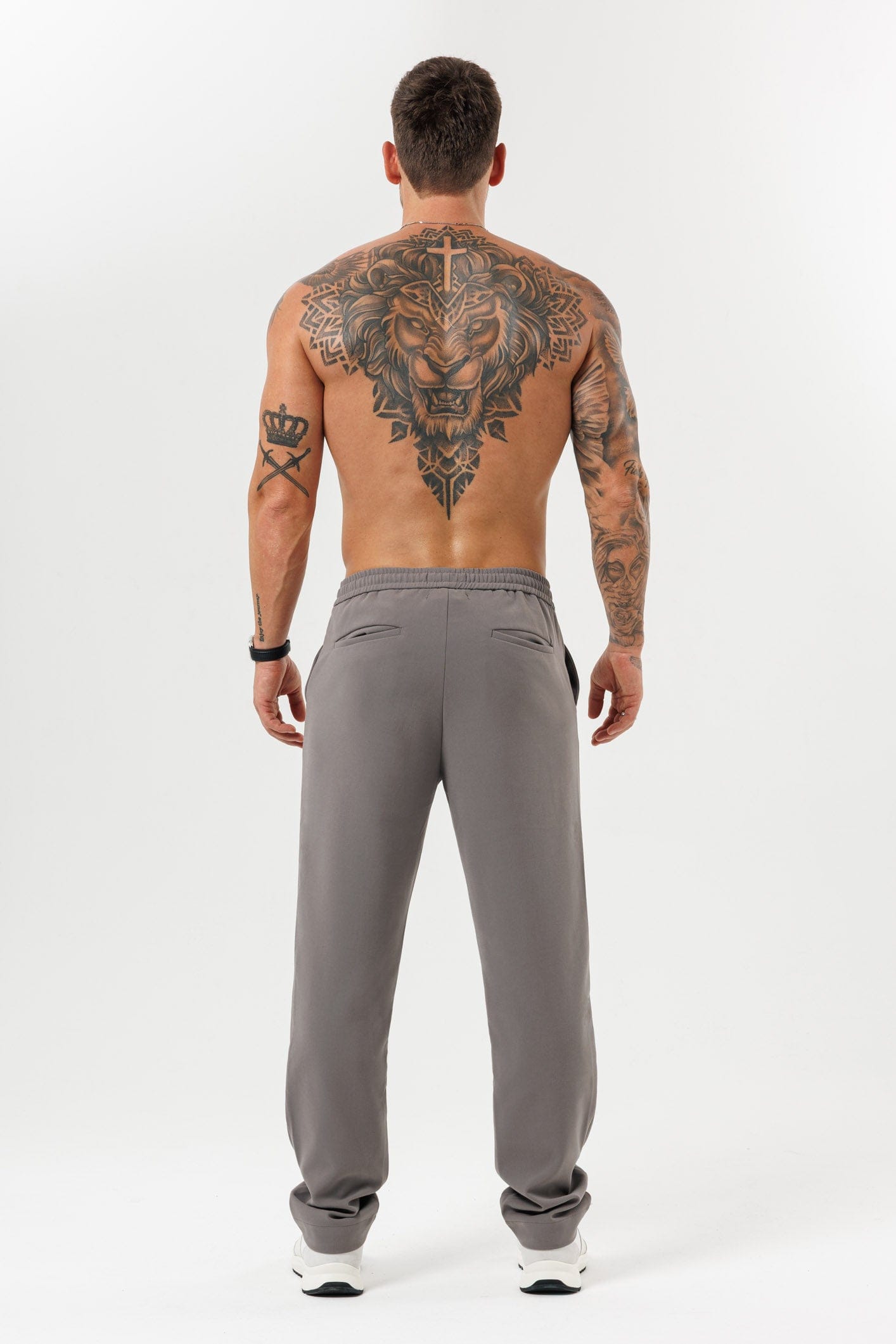 RELAXED TROUSER - DARK GREY