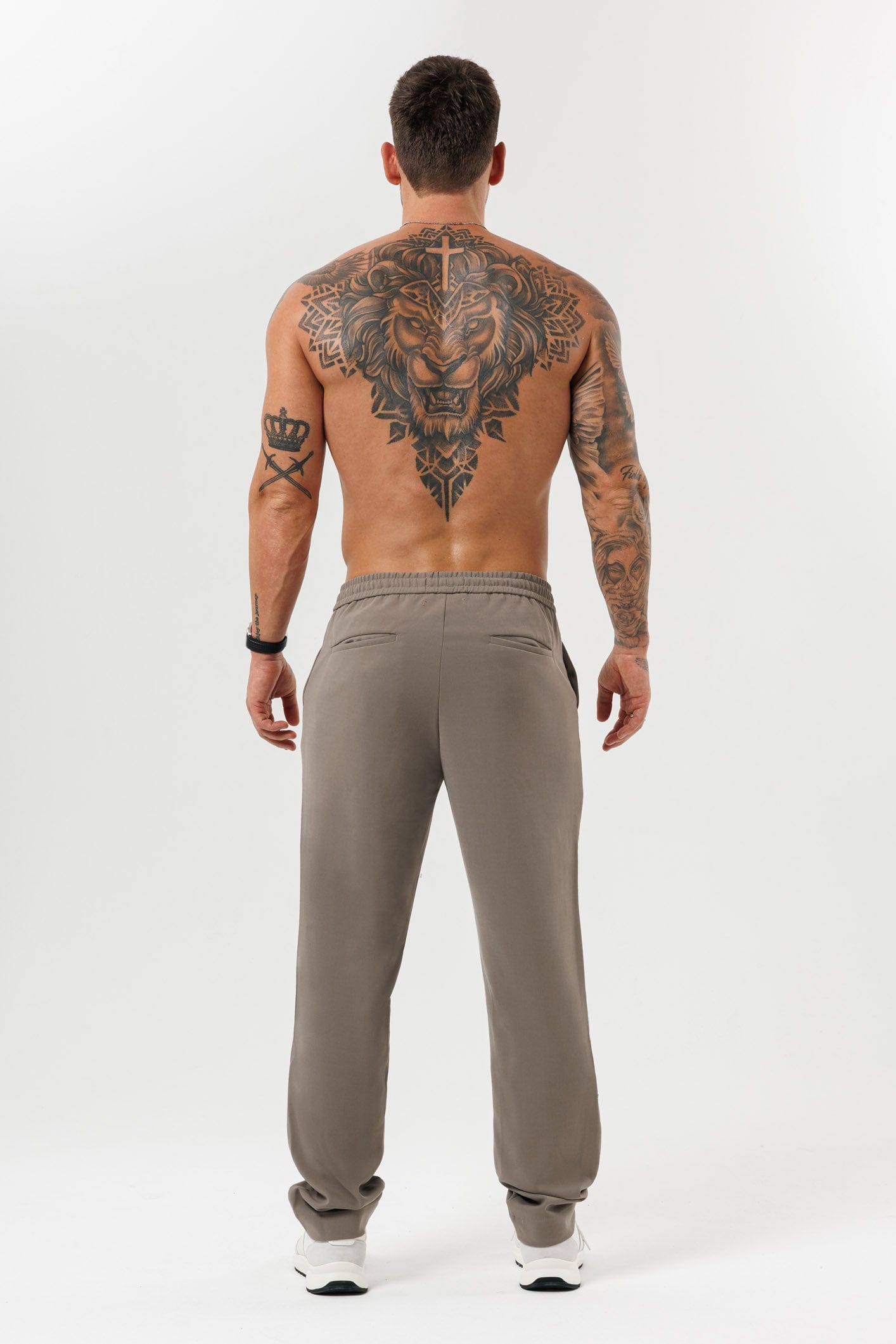RELAXED TROUSER - TAUPE