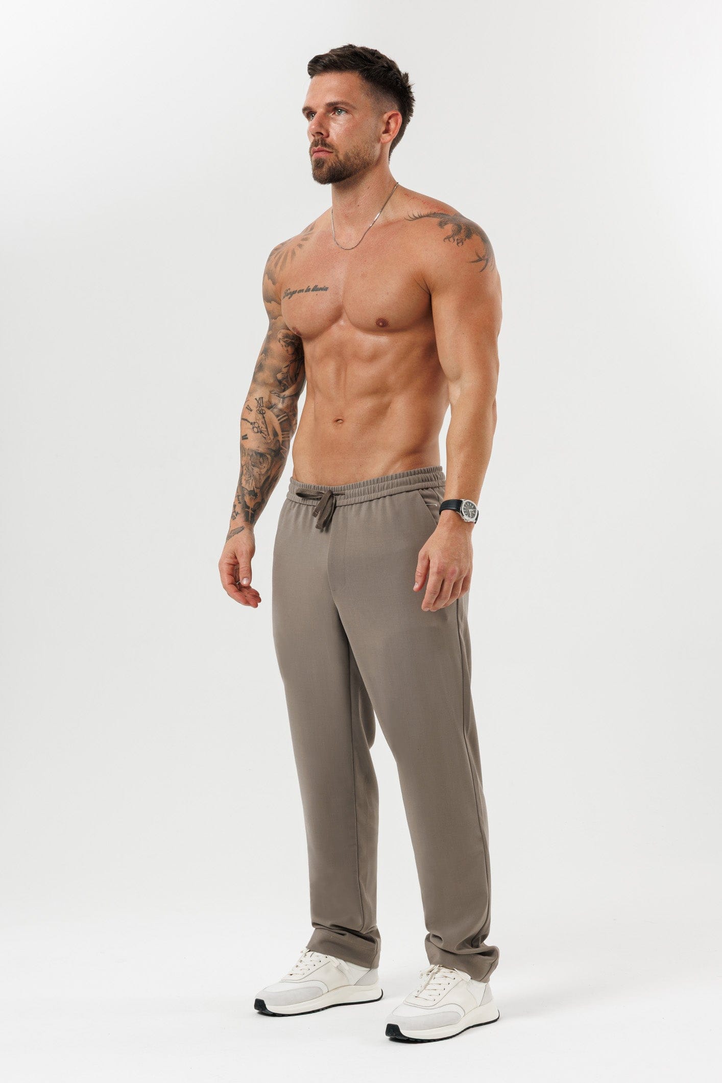 RELAXED TROUSER - TAUPE