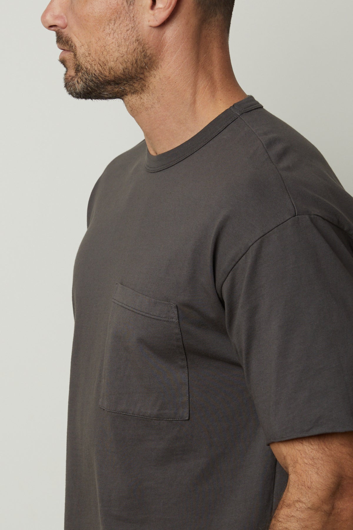 NEPTUNE CREW NECK POCKET TEE