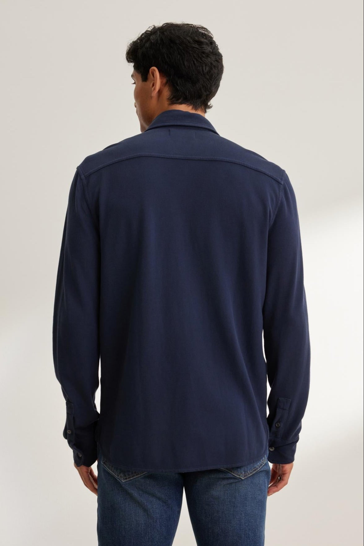 GIORGIO PIQUE BUTTON-UP SHIRT