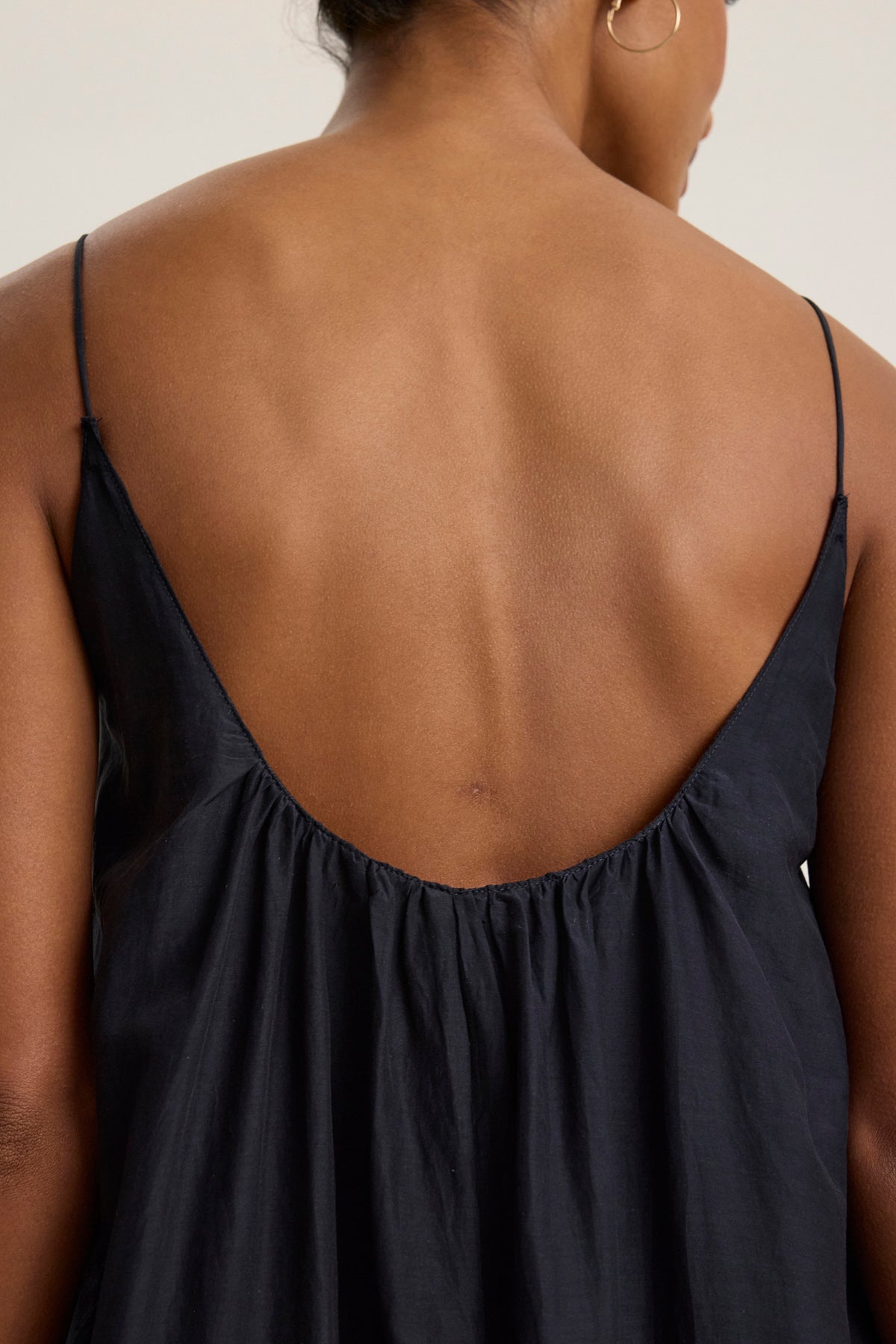 AVERY SILK COTTON VOILE DRESS