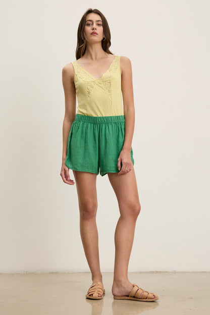 JADEN LINEN SHORT