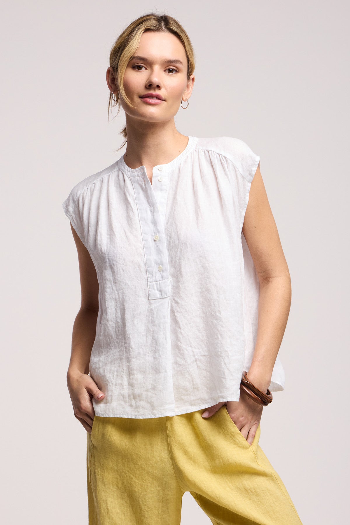 BEC LINEN TOP