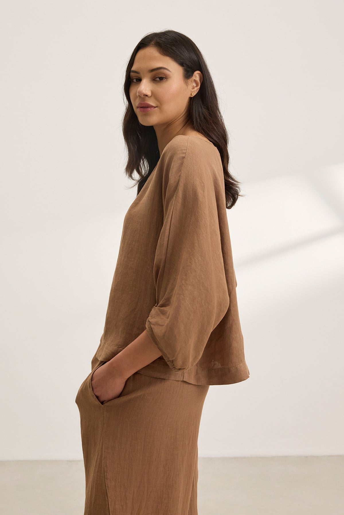 CASS LINEN TOP